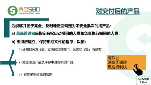 餐饮业食品安全管理体系 构建与实施的PPT图解指南